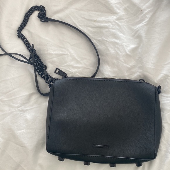 Rebecca minkoff black matte purse - Picture 2 of 2
